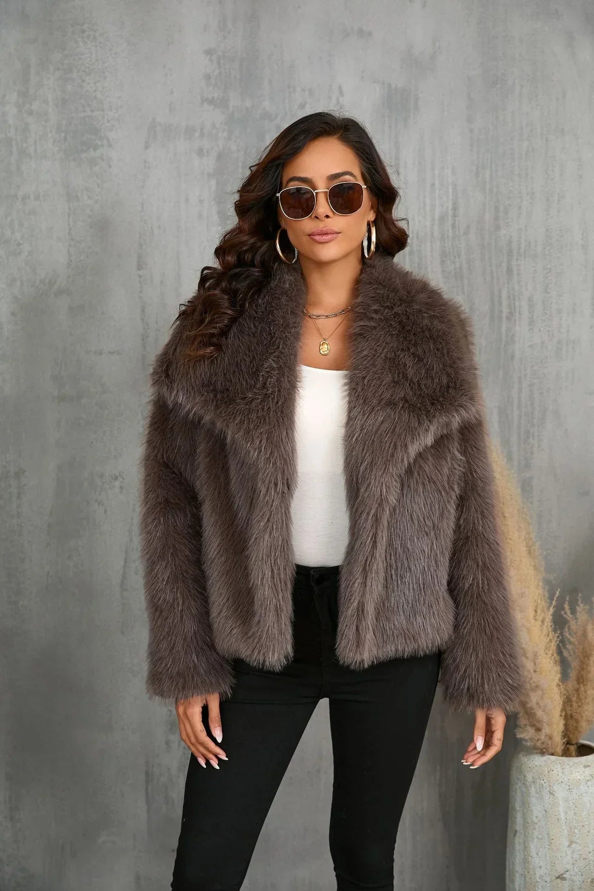Noa | Cozy Faux Fur Jacket