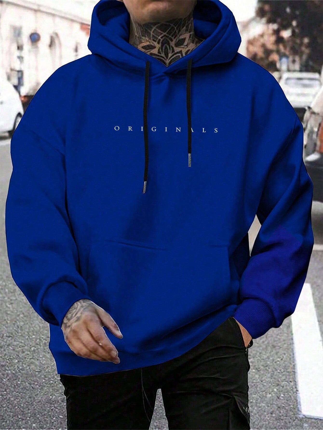 Originals | Men's Hoodie Featuring Letter Print