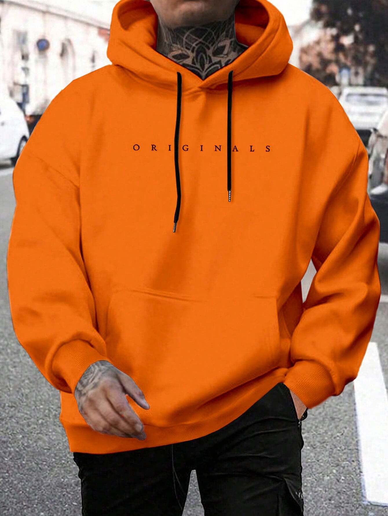 Originals | Men's Hoodie Featuring Letter Print