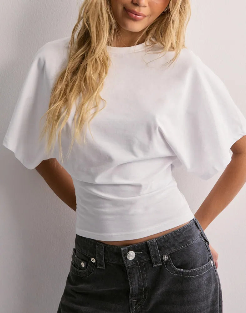Femke - Stylish Wide-Sleeve T-Shirt