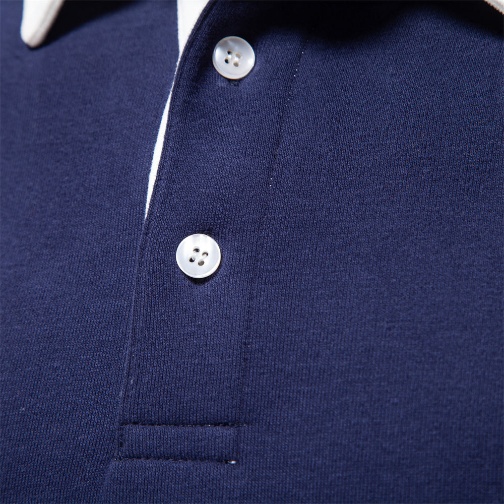 Long Sleeve Polo Sweater