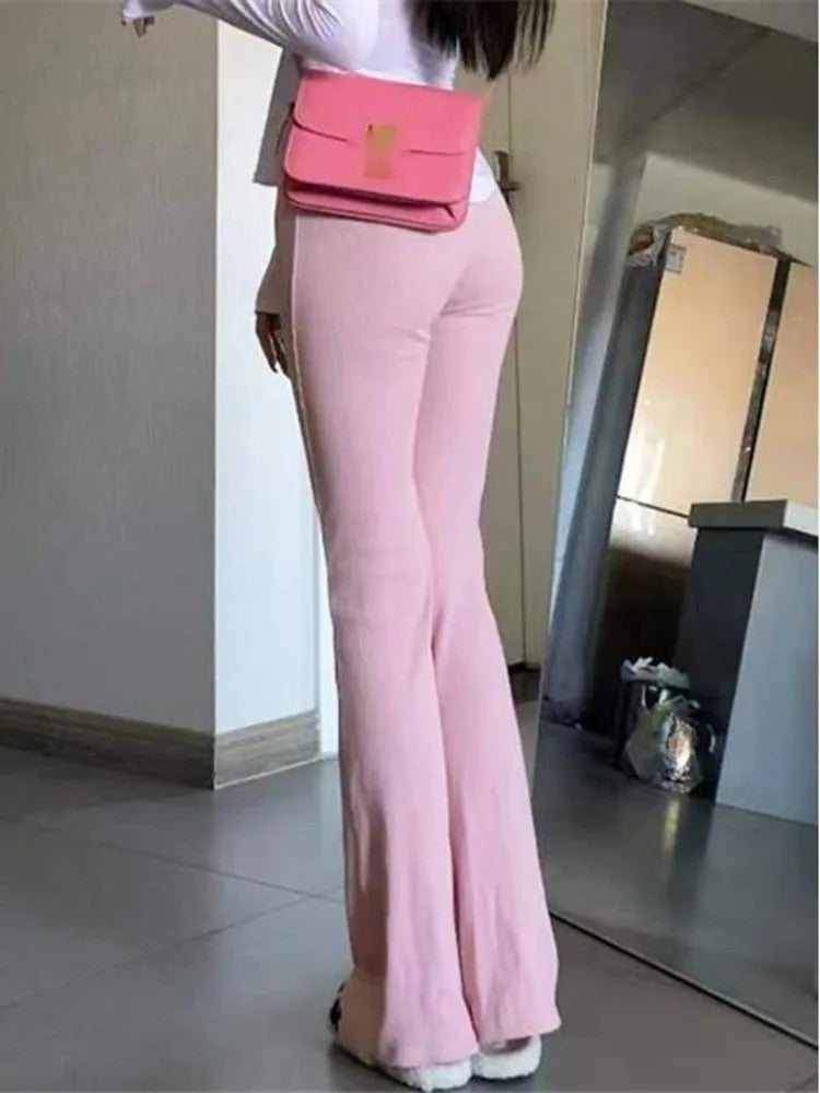 Rosa | High-Waisted Flared Trousers