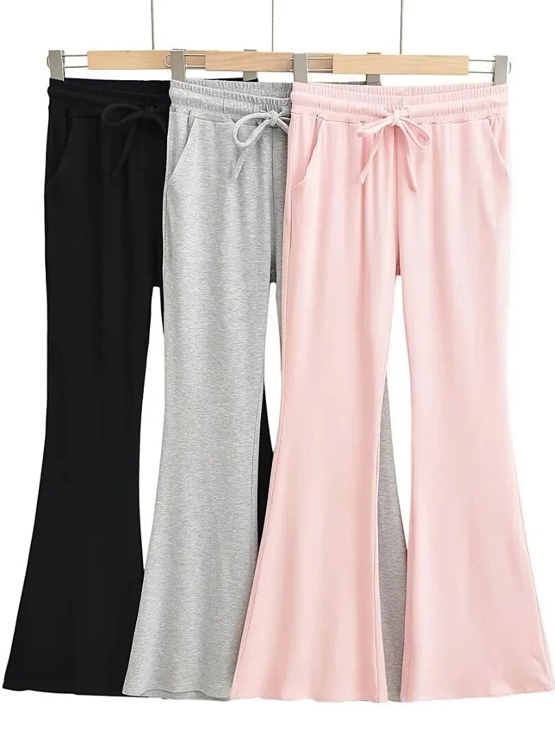 Rosa | High-Waisted Flared Trousers