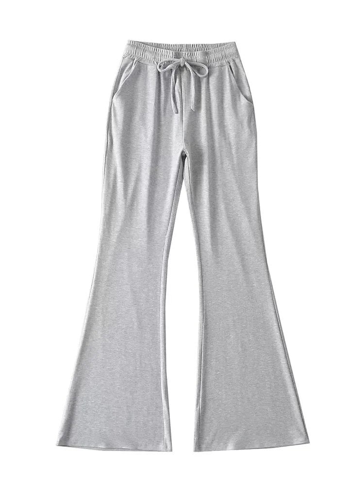 Rosa | High-Waisted Flared Trousers