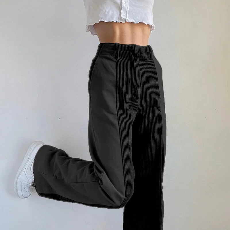 Sandra | Women's Vintage Patchwork Corduroy Pants