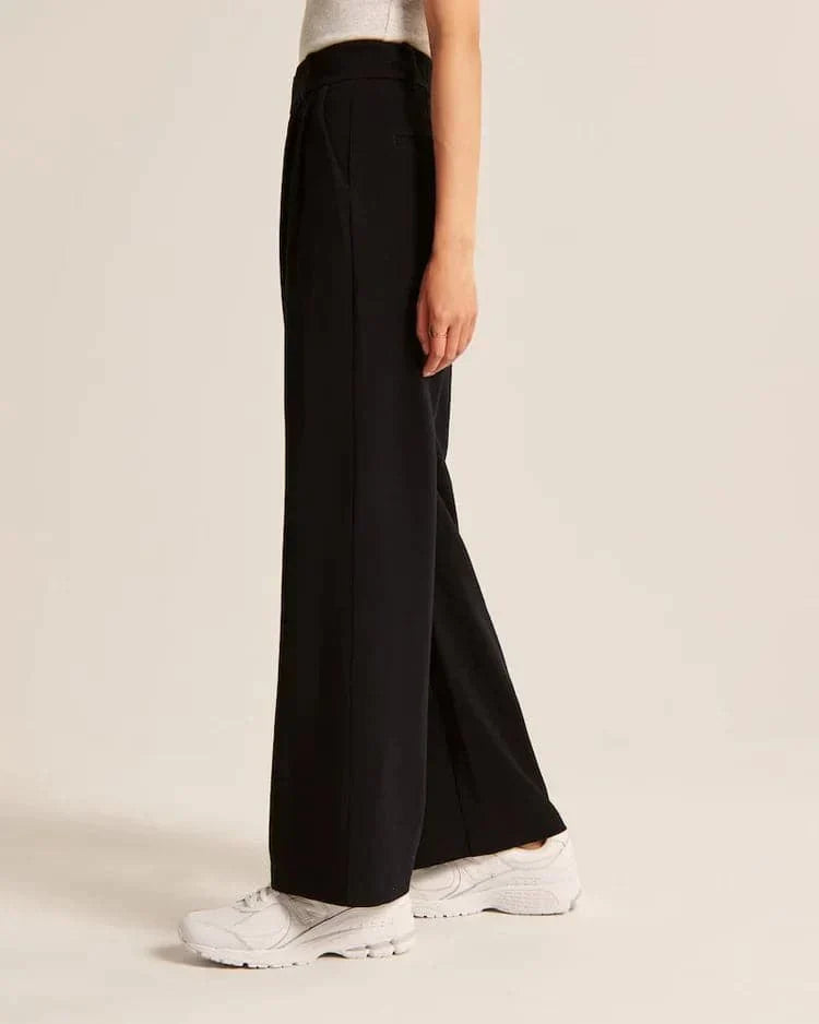 Saskia | High-Waisted Wide-Leg Pants
