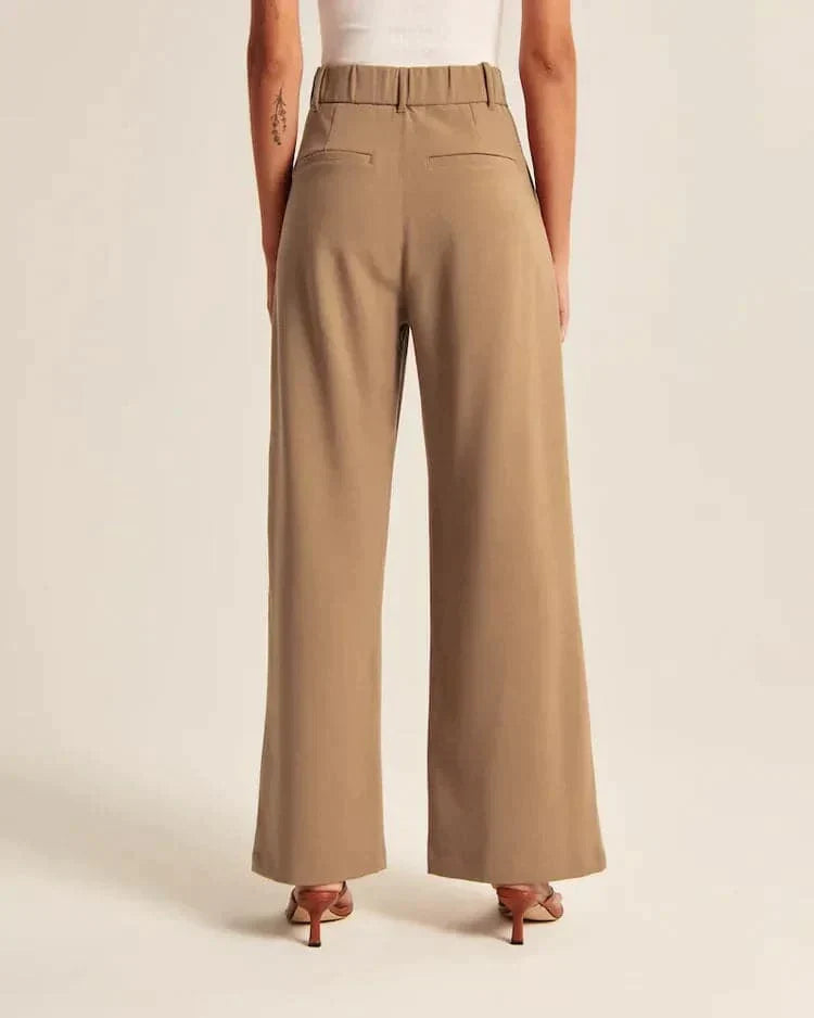Saskia | High-Waisted Wide-Leg Pants