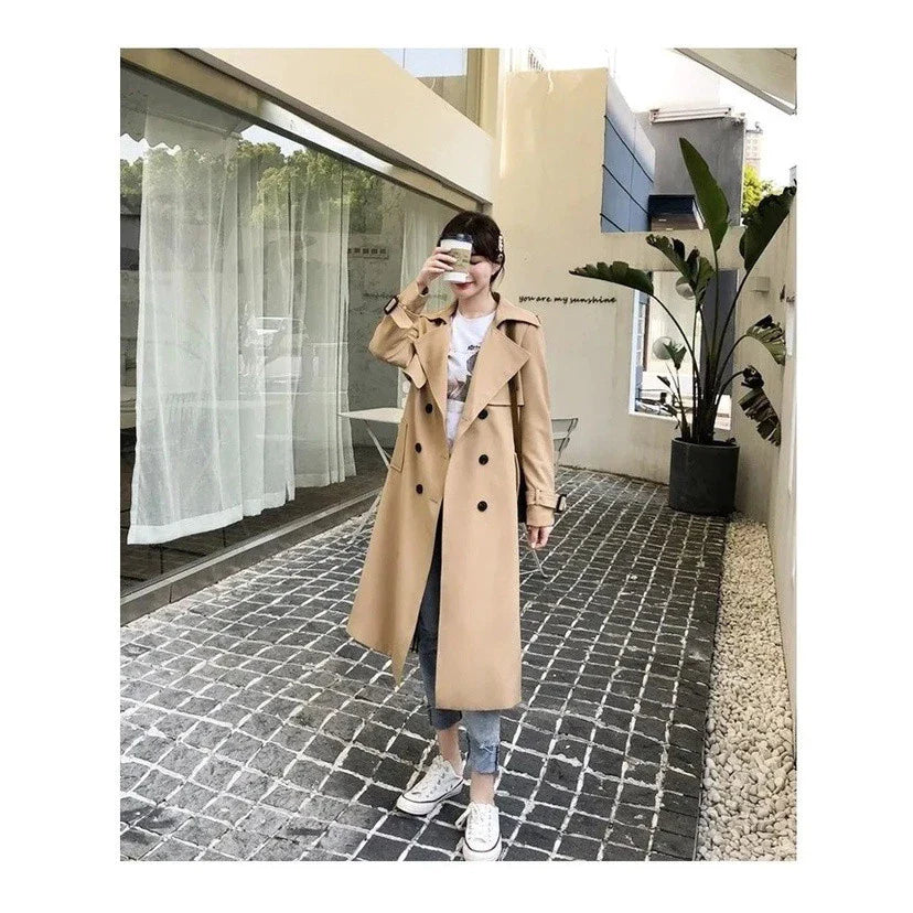 Vashti – Slim Fit Water-Resistant Trench Coat