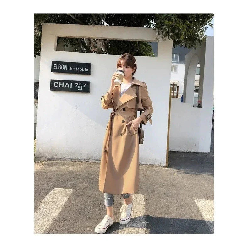Vashti – Slim Fit Water-Resistant Trench Coat