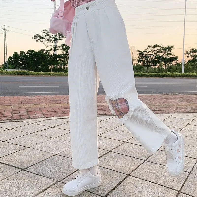 Silvie | Charming Wide-Leg Corduroy Trousers