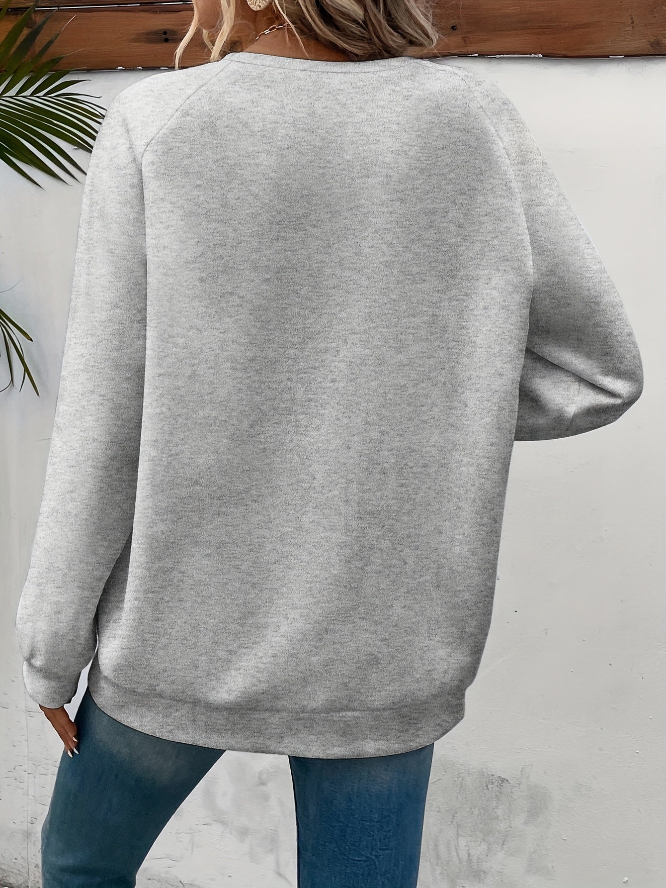 Sophie | Heart Print Casual Sweatshirt