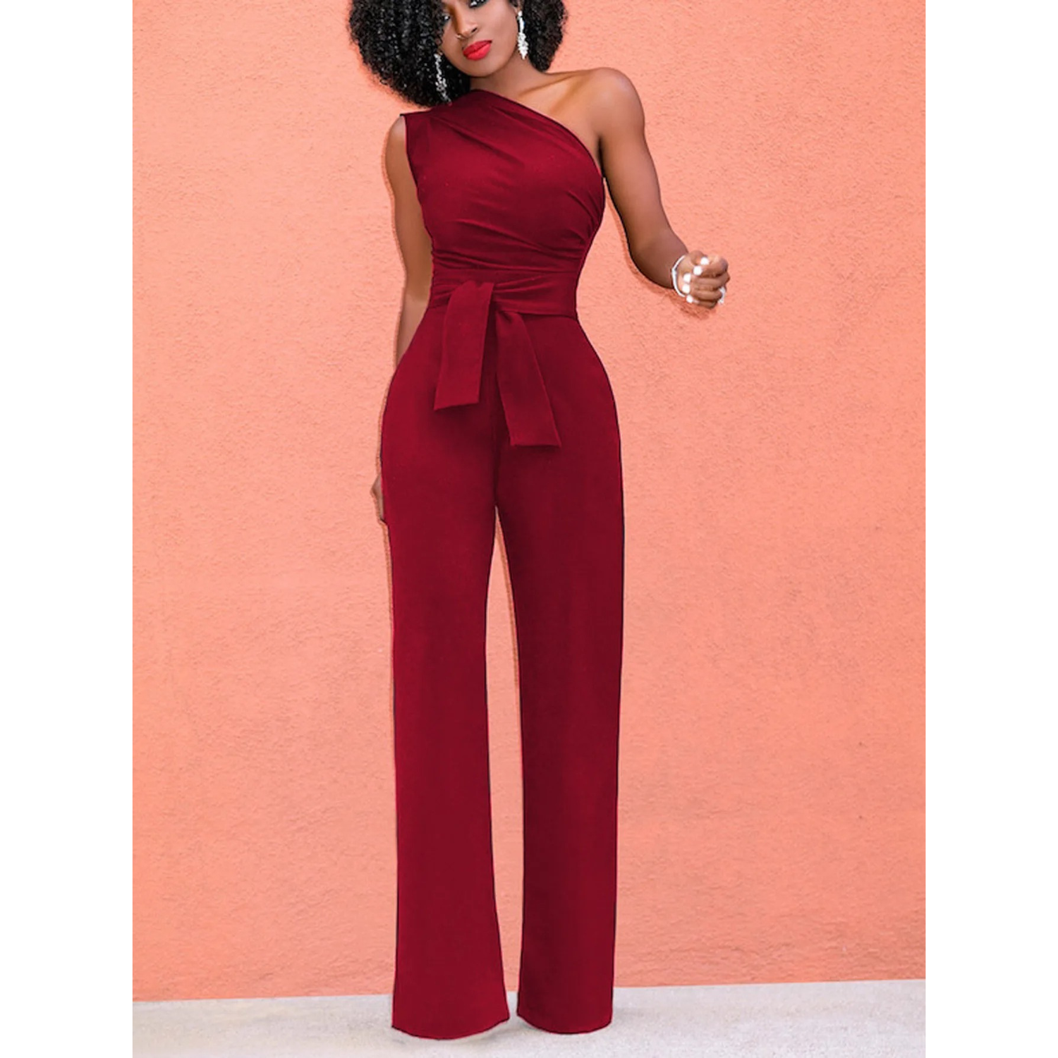 Sophie | Wide-Leg Short Sleeve Jumpsuit