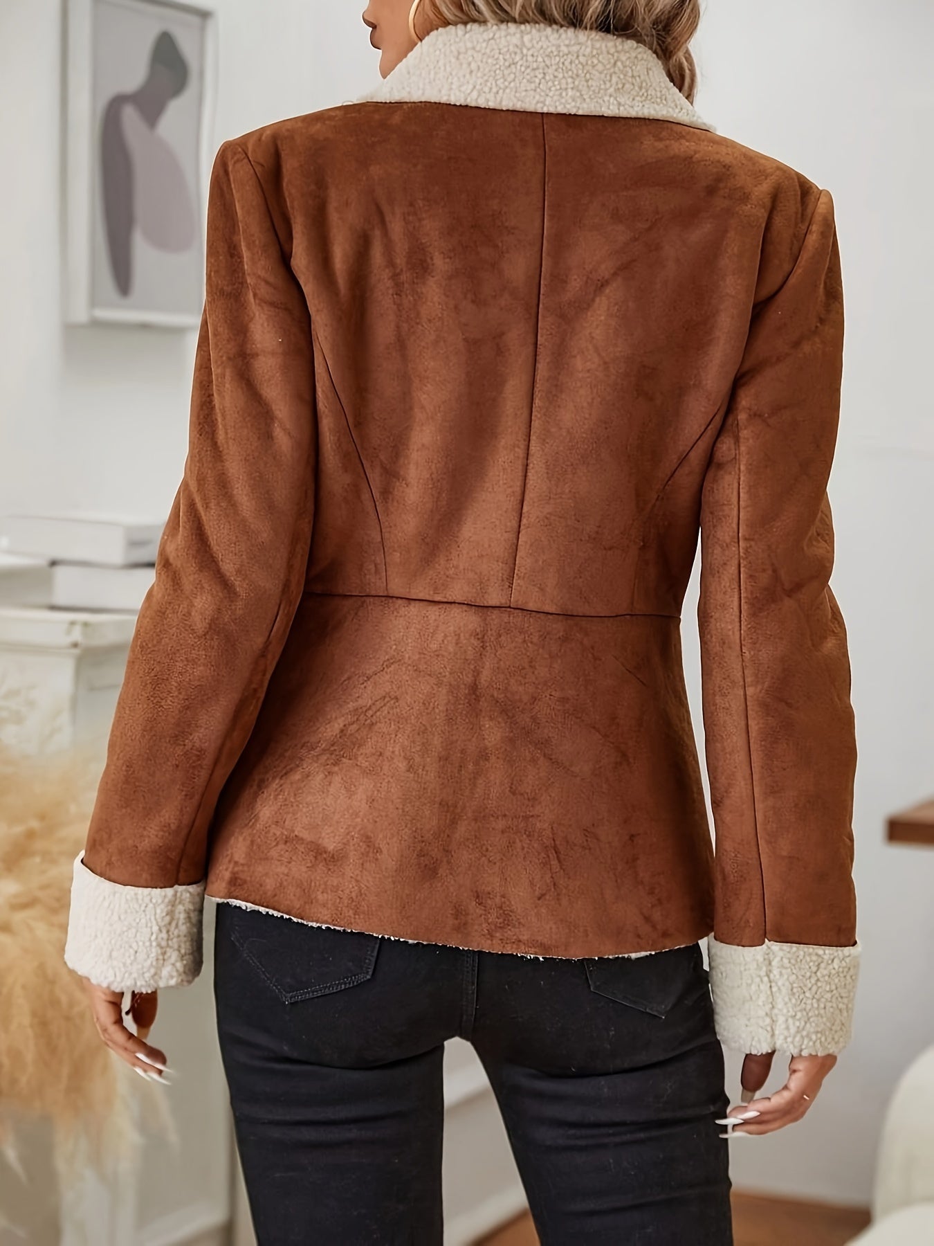 Sophie | Faux Fur-Collared Thermal Jacket