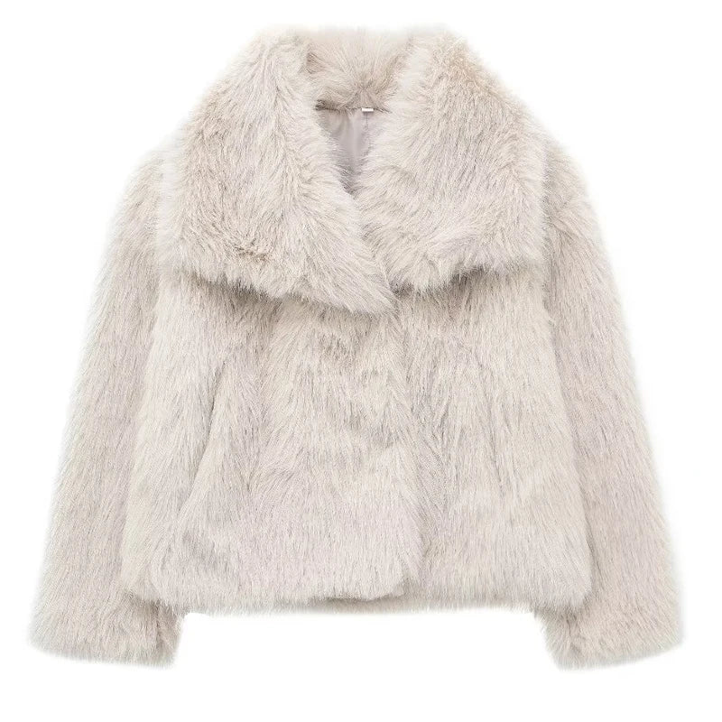 Sophie | Women's Luxurious Soft Fur Coat