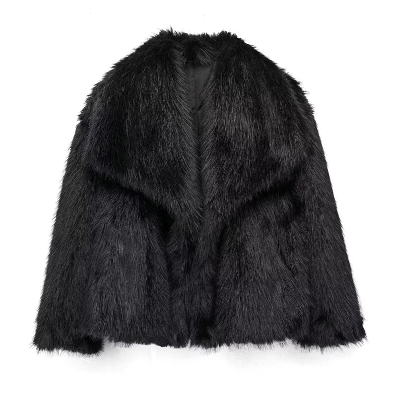 Sophie | Women's Luxurious Soft Fur Coat