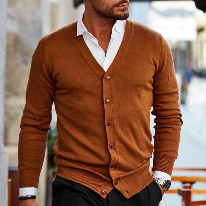 Stef Vest | Men's Casual Cardigan