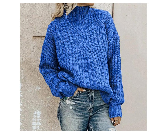Cozy Roll Neck Sweater