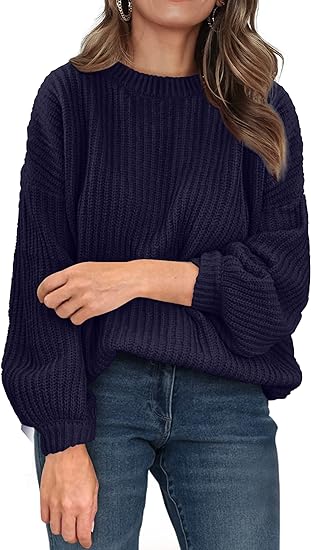 V-Neck Ribbed Sweater