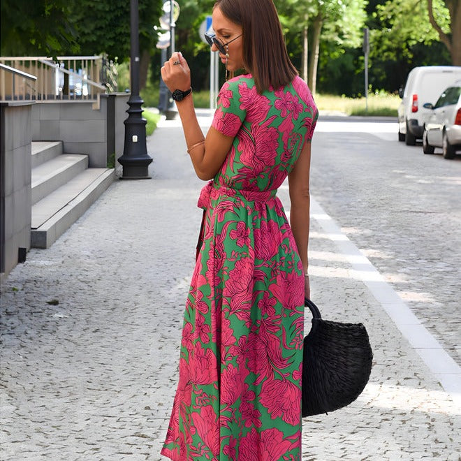 Valeria V-Neck Dress
