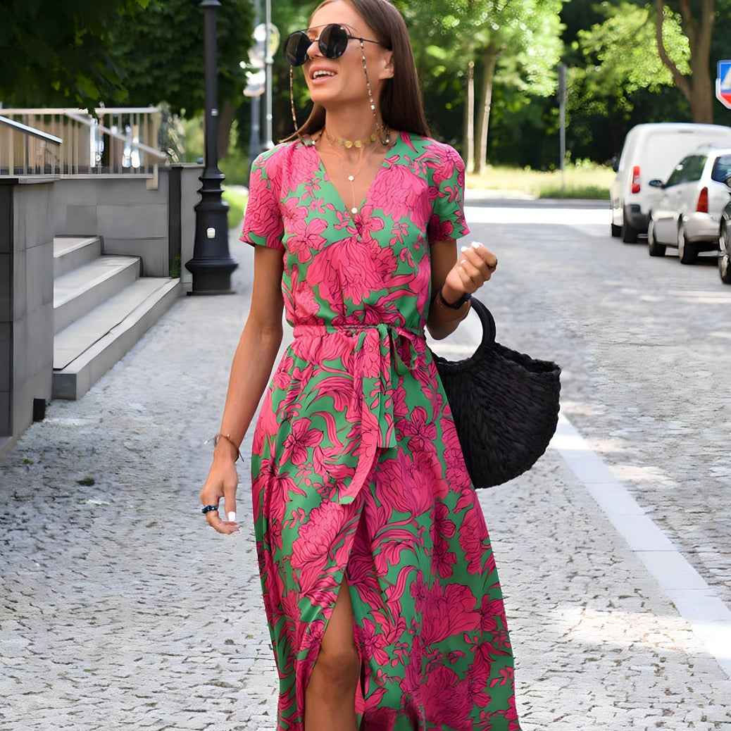 Valeria V-Neck Dress