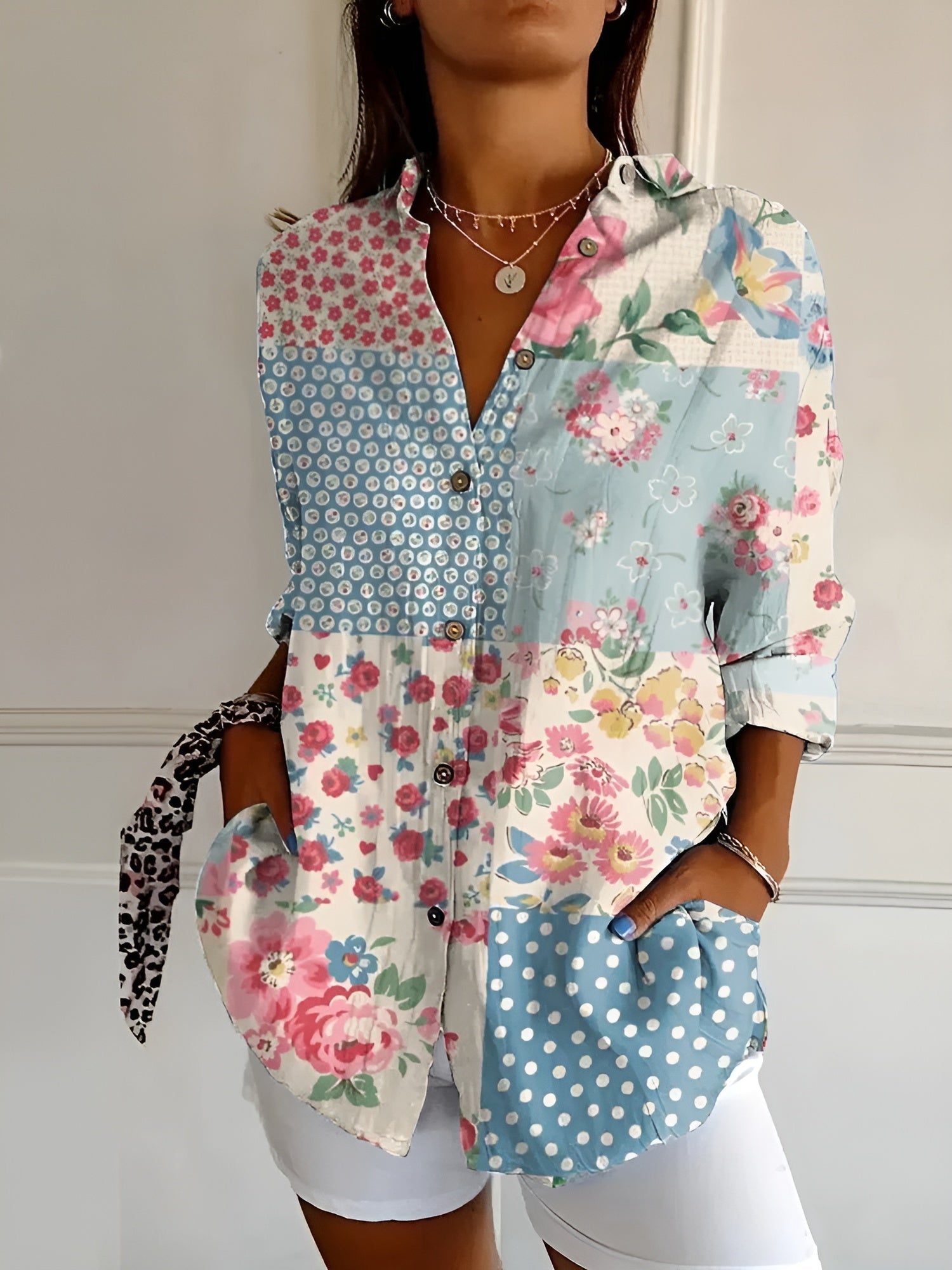 Imara - Printed Loose-Fit Blouse