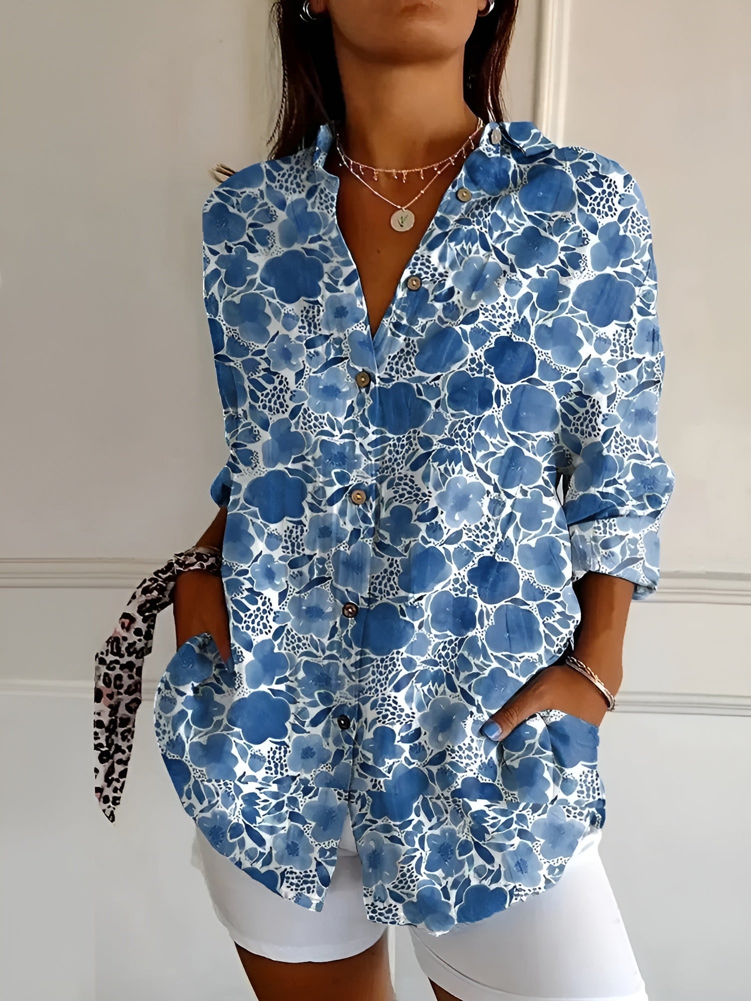 Imara - Printed Loose-Fit Blouse