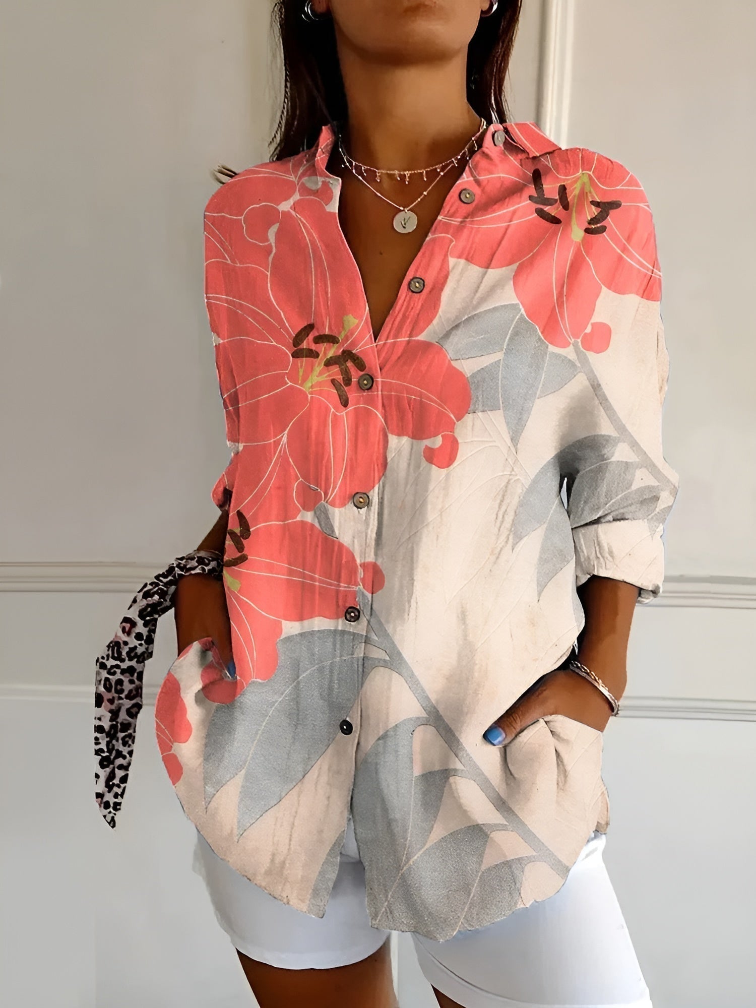 Imara - Printed Loose-Fit Blouse