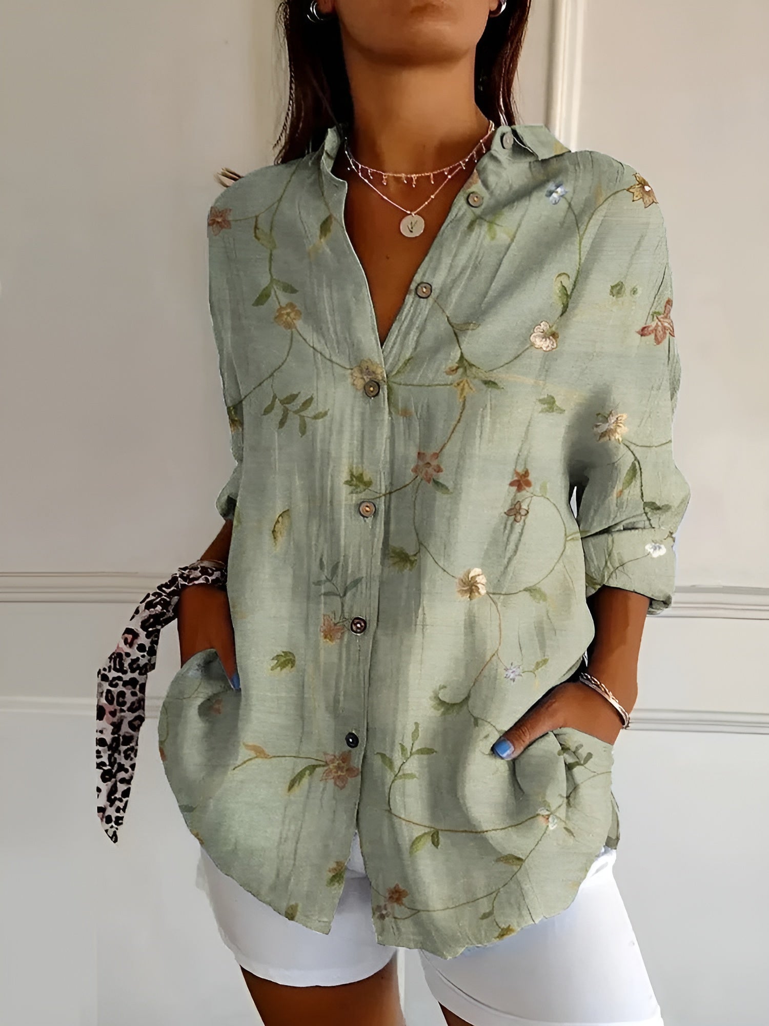 Imara - Printed Loose-Fit Blouse
