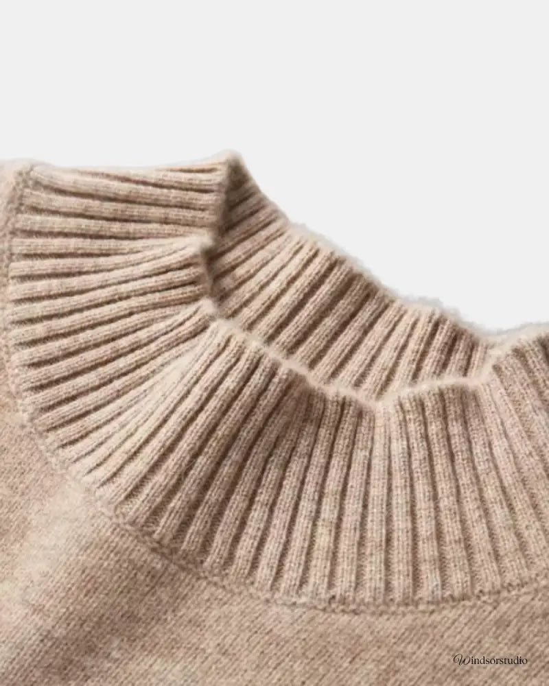 Wool Half Jumper by Mercurius