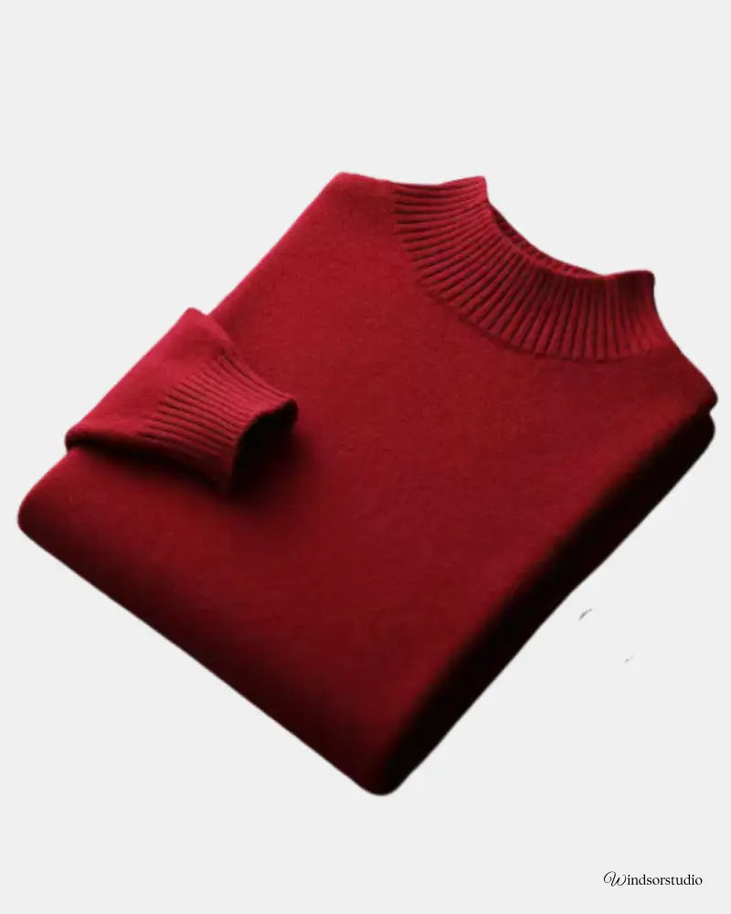 Wool Half Jumper by Mercurius Red / S