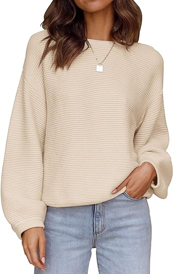 Cozy Ribbed Knit Sweater
