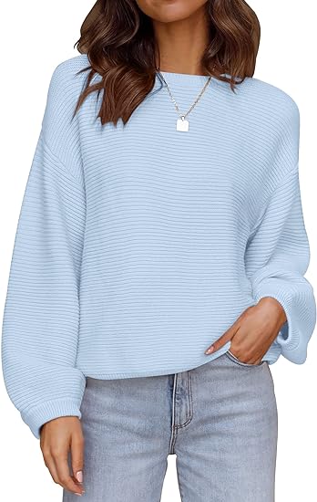 Cozy Ribbed Knit Sweater