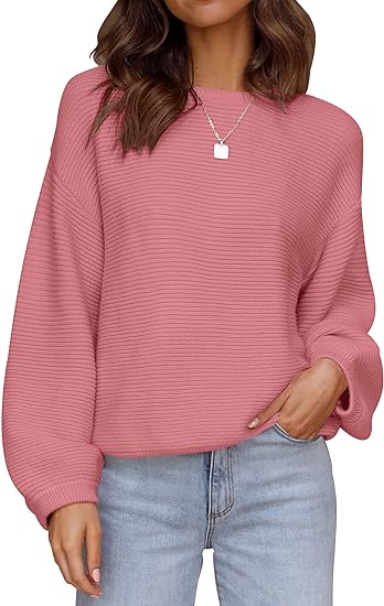 Cozy Ribbed Knit Sweater