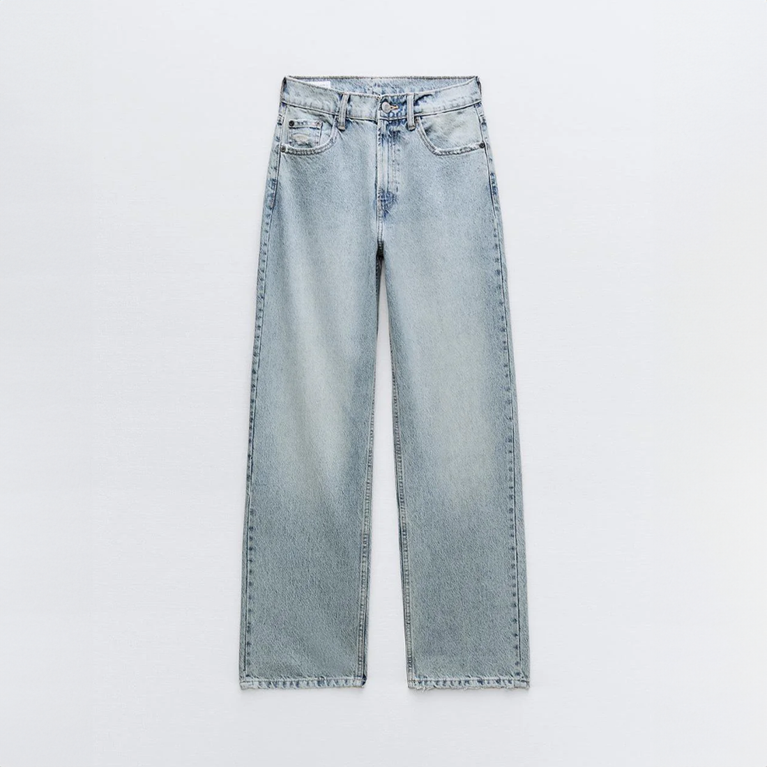 Maja - High-Waisted Distressed Jeans