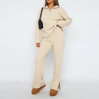 Kim | Knit Flared Ensemble