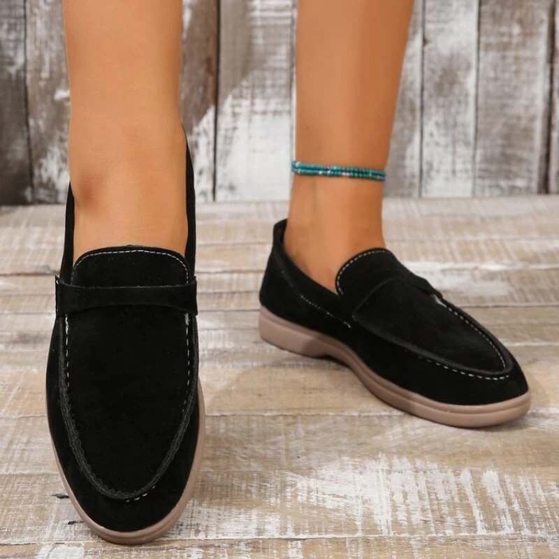 Catoo - Chic Suede Loafers