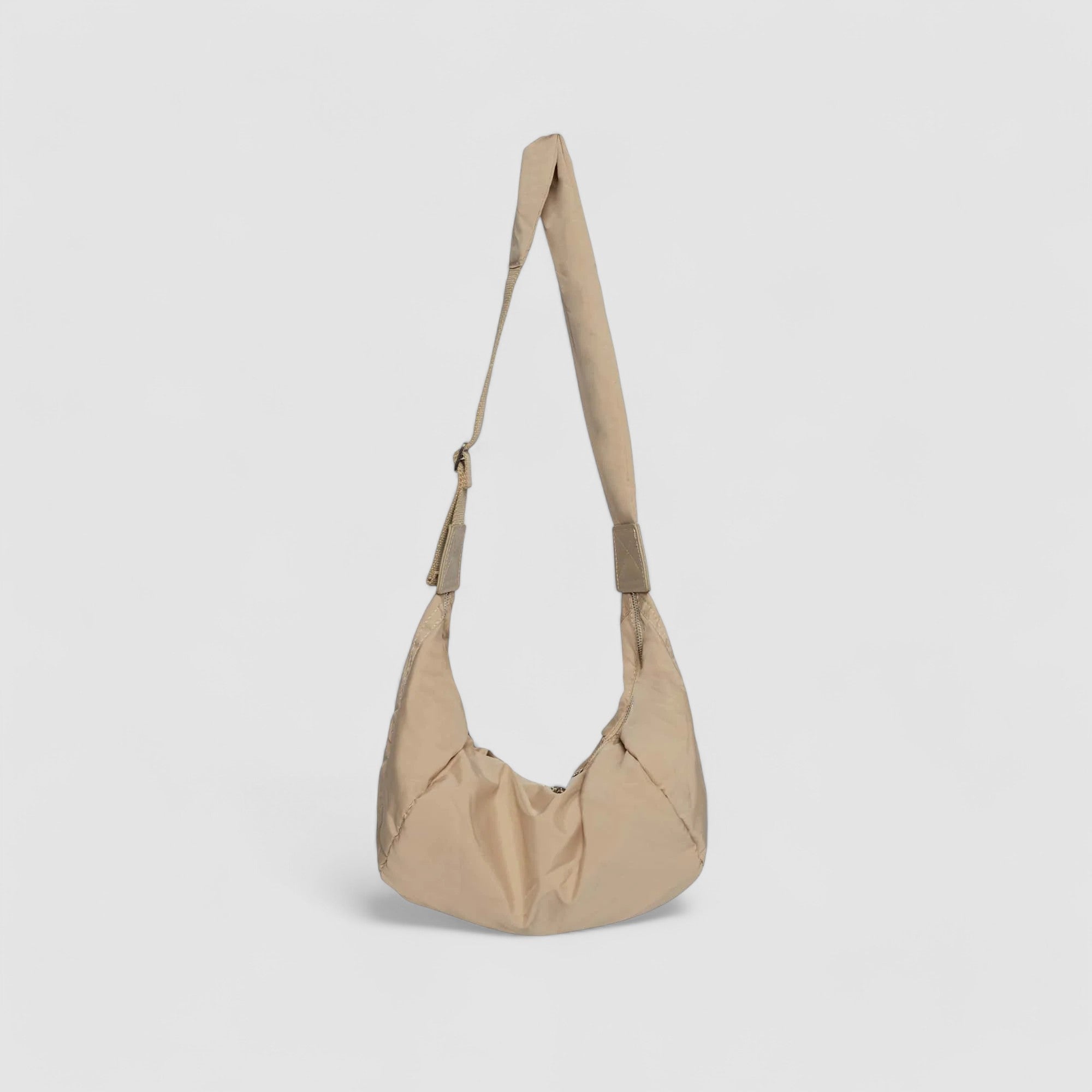 Quilted Puffer Hobo Shoulder Bag