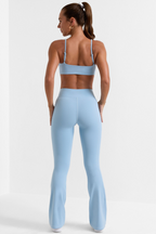 High-Waisted Flared Leggings with Shaping Effect for Women