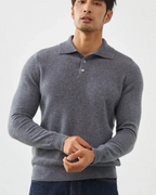 Ponza Cashmere Polo Knit Sweater