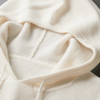 Arezzo Merino Wool Pullover Hoodie