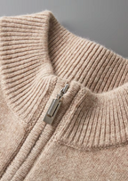 Premium Extra-Fine Merino Wool Half-Zip Sweater