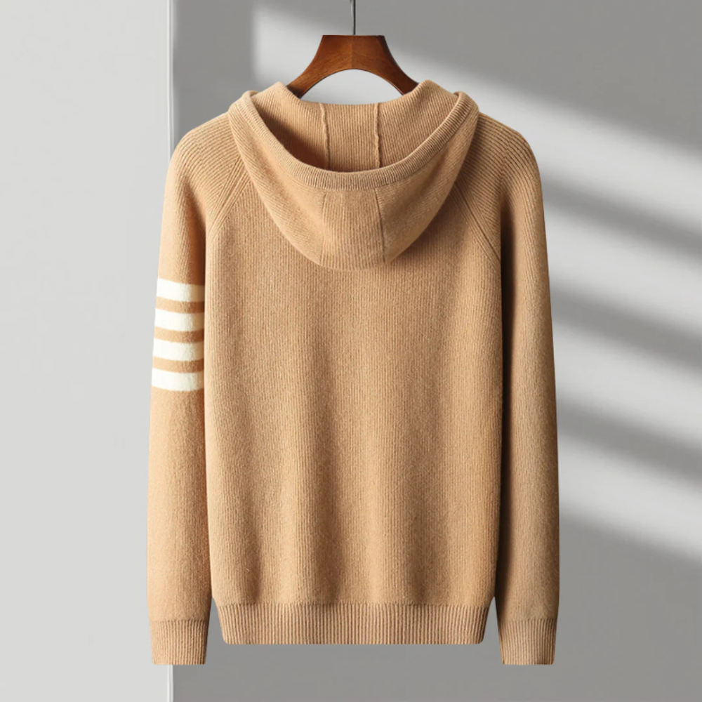 Arezzo Merino Wool Pullover Hoodie