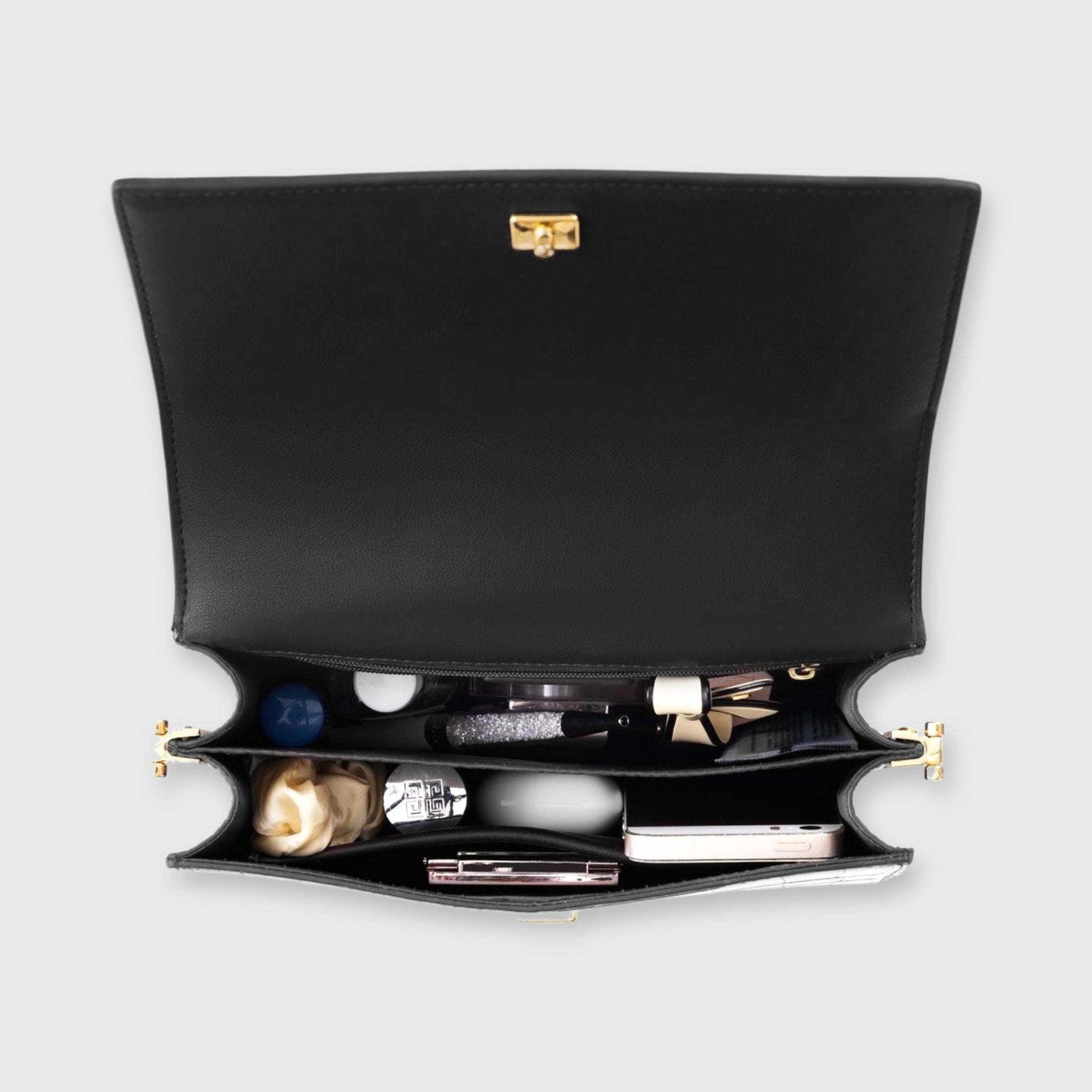 Compact Flap Crossbody Bag