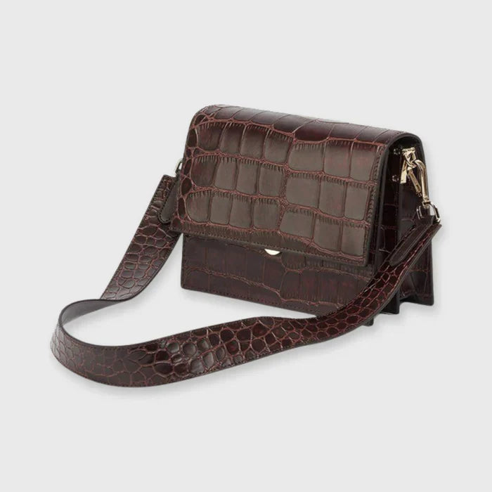 Compact Flap Crossbody Bag