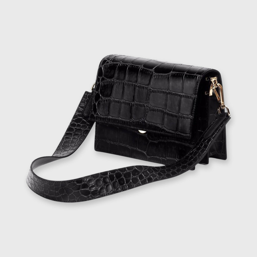 Compact Flap Crossbody Bag
