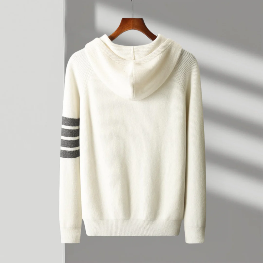 Arezzo Merino Wool Pullover Hoodie