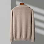 Taranto Merino Wool Zip-Up Sweater