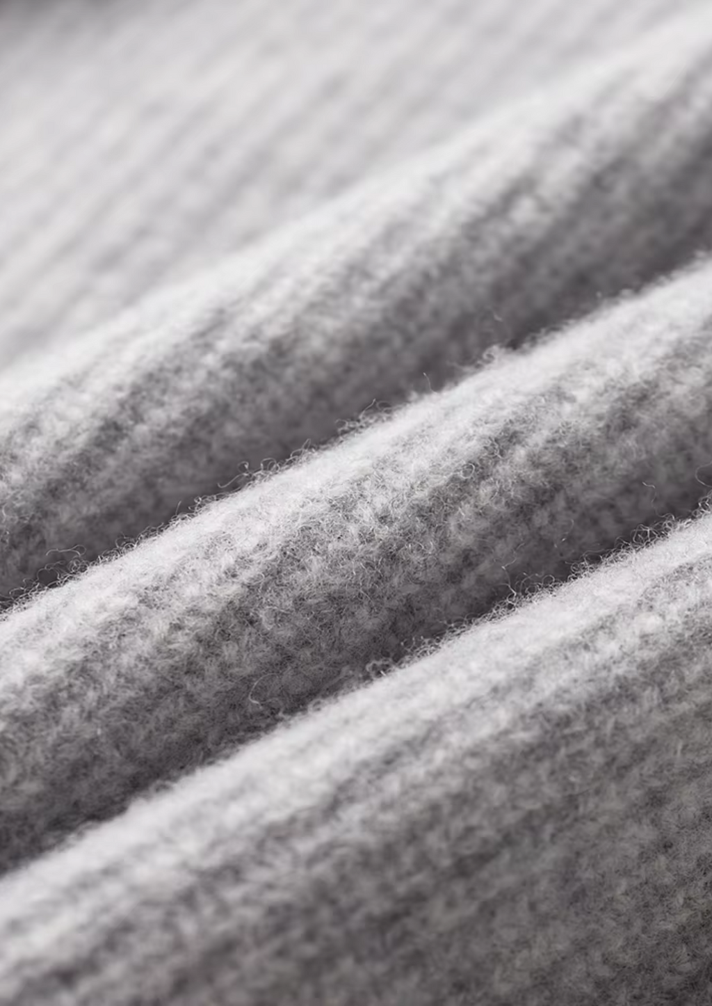 Luxurious Extra-Fine Merino Wool Ribbed Cardigan