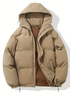 Men's Casual Hooded Dons Jacket - Winter Regular Fit - Puento Fortade TP 27 - Essential