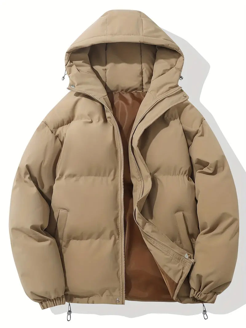 Men's Casual Hooded Dons Jacket - Winter Regular Fit - Puento Fortade TP 27 - Essential